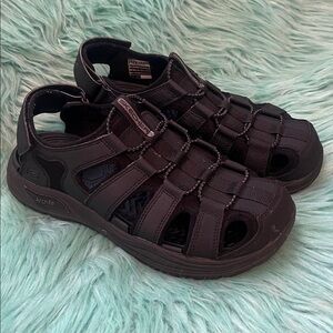 Skechers Sandals Black men’s size 9